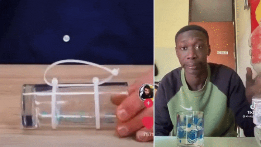 The zip-tie mug vs plain cup meme